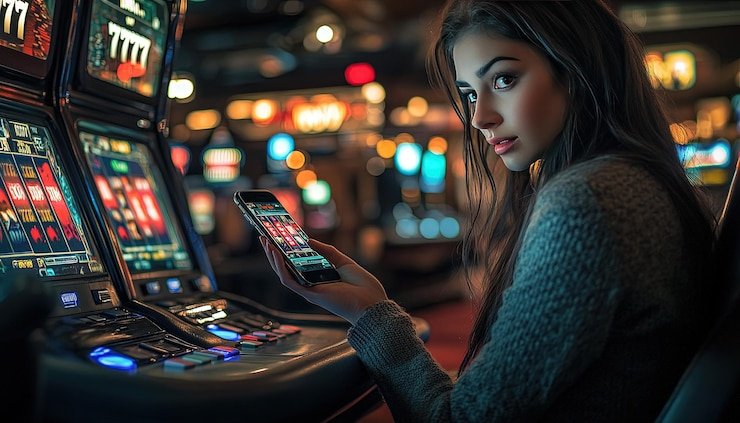 Betting interface showing bet placement controls and game information